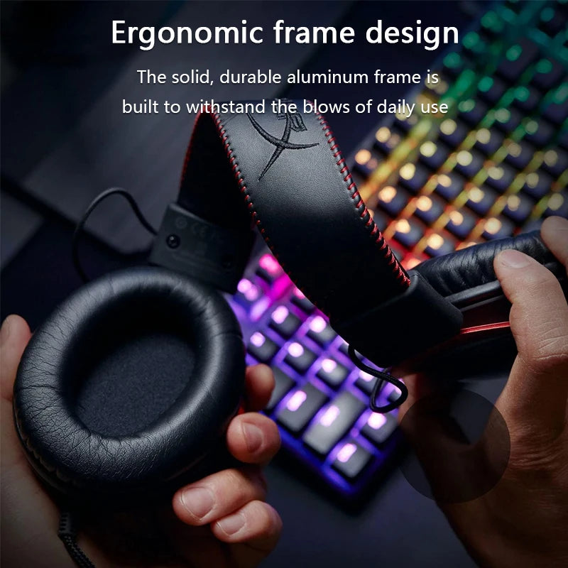 HyperX Cloud II Gaming Headset - 7.1 Surround Sound & Detachable Mic