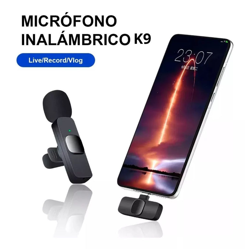 🎤📱 Micrófono inalámbrico con solapa