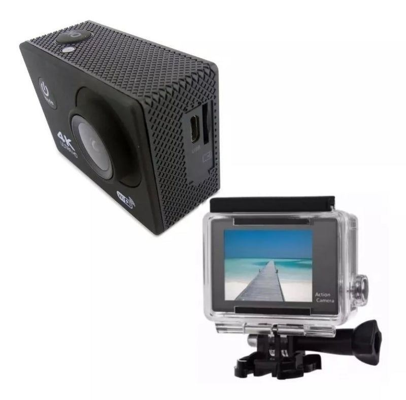 Camara deportiva 4k Sports PACK 2UN