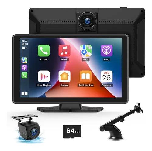 Pantalla para Automóvil y Cámara 3 en 1