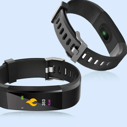 Smartband Fitness Tracker with Heart Rate & BP Monitor