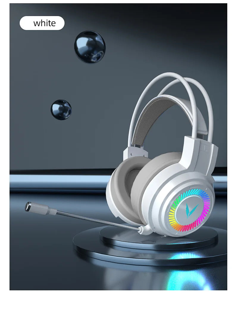 G58 G60 Gaming Headset 7.1 Surround Sound with LED Mic