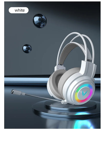 G58 G60 Gaming Headset 7.1 Surround Sound with LED Mic