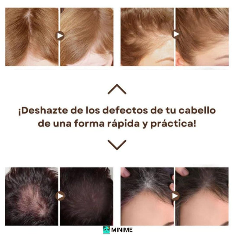 Bunee®️ Cobertura profesional para canas y calvicie en un solo toque ¡AHORA CON DOBLE CONTENIDO!✨🤩
