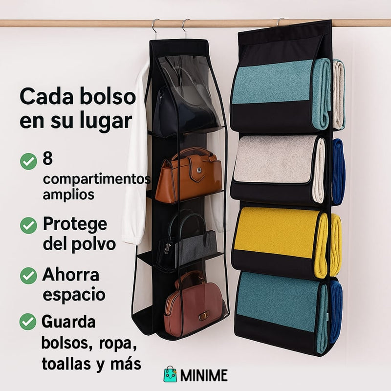 GlamPocket®️¡Organiza hasta 8 bolsos sin aplastarlos! + ENVÍO GRATIS🛍️✨