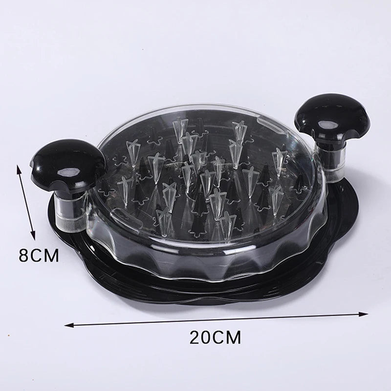 1PCS Chicken Shredder Tool Meat Breast Shredding Separation Mincing Grinder Machine With Lid For Shredding Chicken Pork Beef