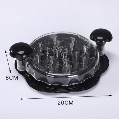 1PCS Chicken Shredder Tool Meat Breast Shredding Separation Mincing Grinder Machine With Lid For Shredding Chicken Pork Beef