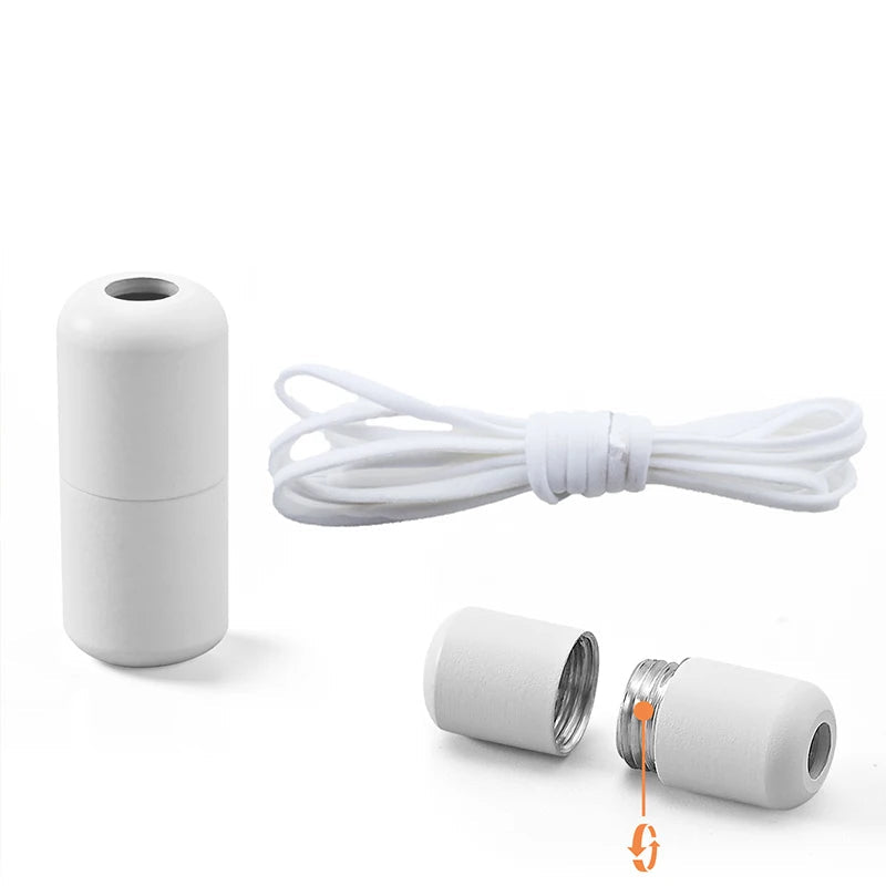 Elastic No Tie Shoelaces Semicircle Shoe Laces For Kids and Adult Sneakers Shoelace Quick Lazy Metal Lock Laces Shoe Strings