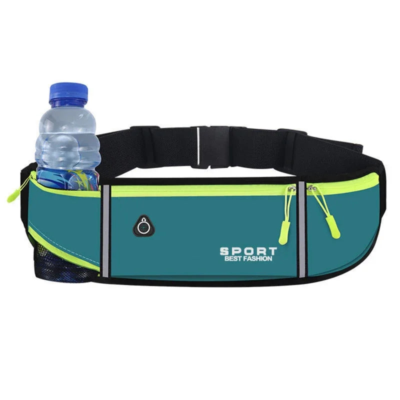 Sport Running Phone Case Waist Bag For Women Men Waterproof Comfortable Cycling Running Bag Safty Reflective Tape Sport Belt