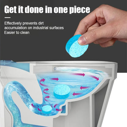 Powerful stain remover Deodorant toilet cleaner Effervescent tablet Toilet cleaner Sewage dirt deodorant Toilet toilet deodorant