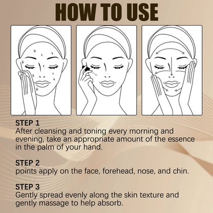 EELHOE Lactobionic Acid Pore Shrink Face Serum Skin Repair Remove Blackheads Acne Skin Care Lasting Moisturizing Korean Cosmetic