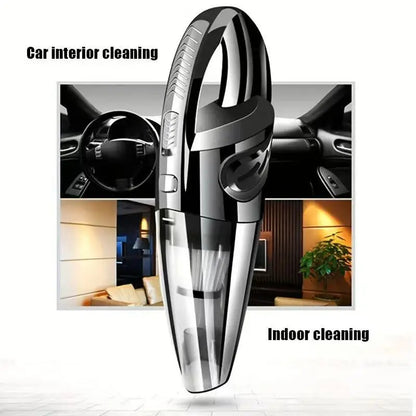High-Power Wireless Handheld Vacuum Cleaner for Home & Car