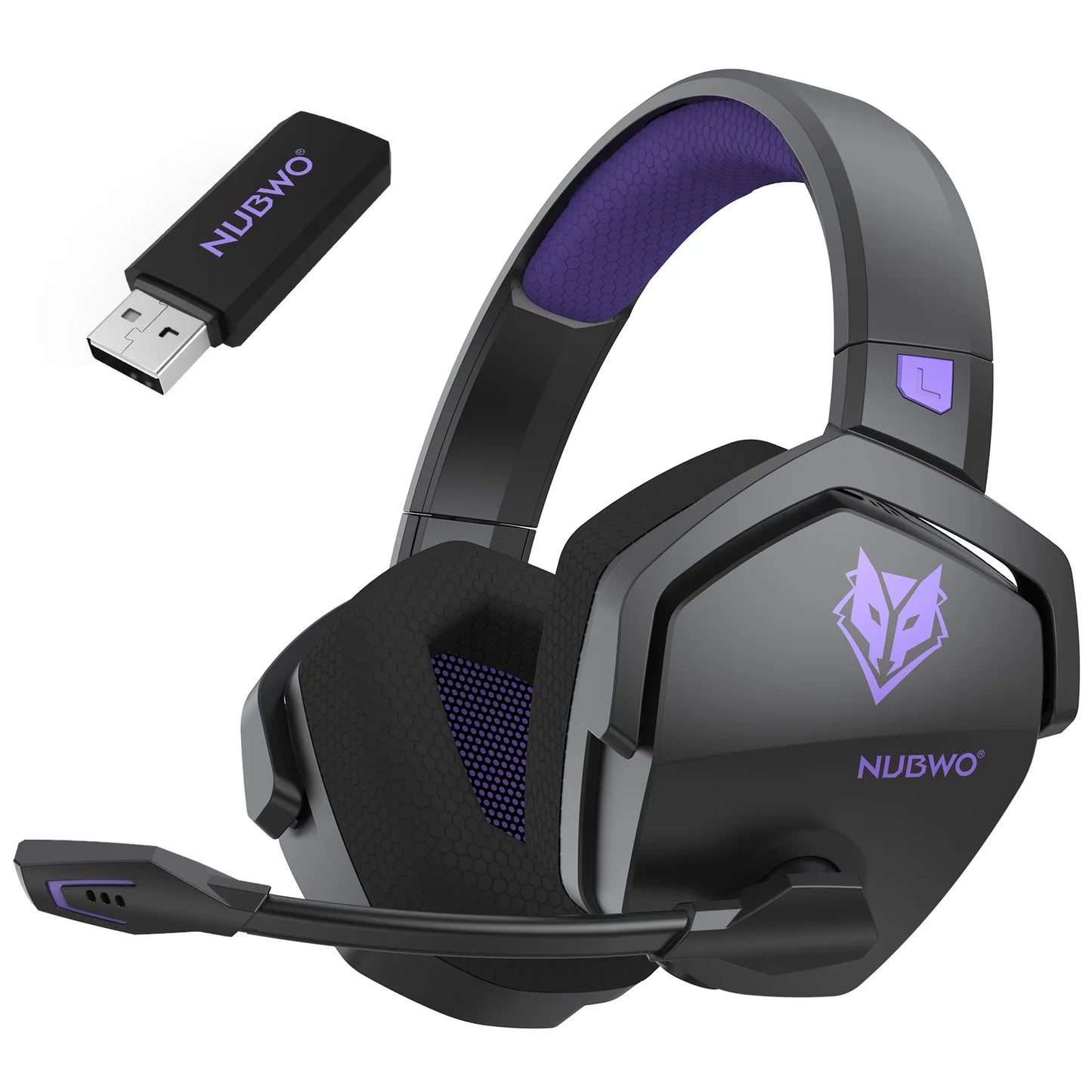 NUBWO G06 Dual Wireless Gaming Headset 2.4GHz Bluetooth