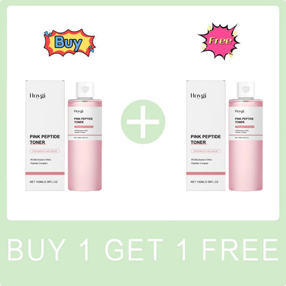 Rose Toner Brightening Skin Tone Reduce Redness Moisturizing Nourishing Pink Peptide Essence Improve Skin Barrier Smooth Serum