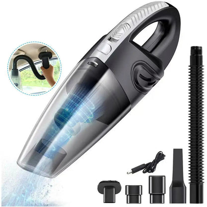High-Power Wireless Handheld Vacuum Cleaner for Home & Car