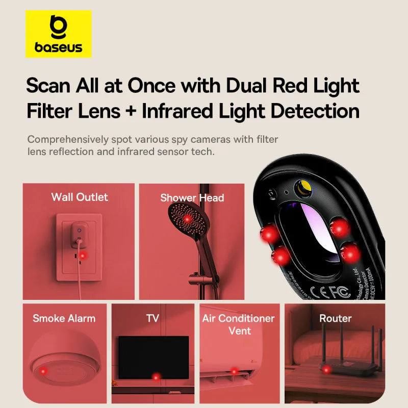 Protect Your Privacy: Baseus Hidden Camera Detector