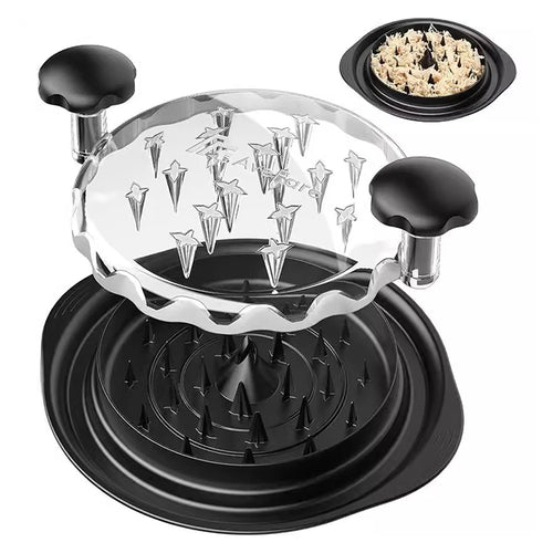 1PCS Chicken Shredder Tool Meat Breast Shredding Separation Mincing Grinder Machine With Lid For Shredding Chicken Pork Beef