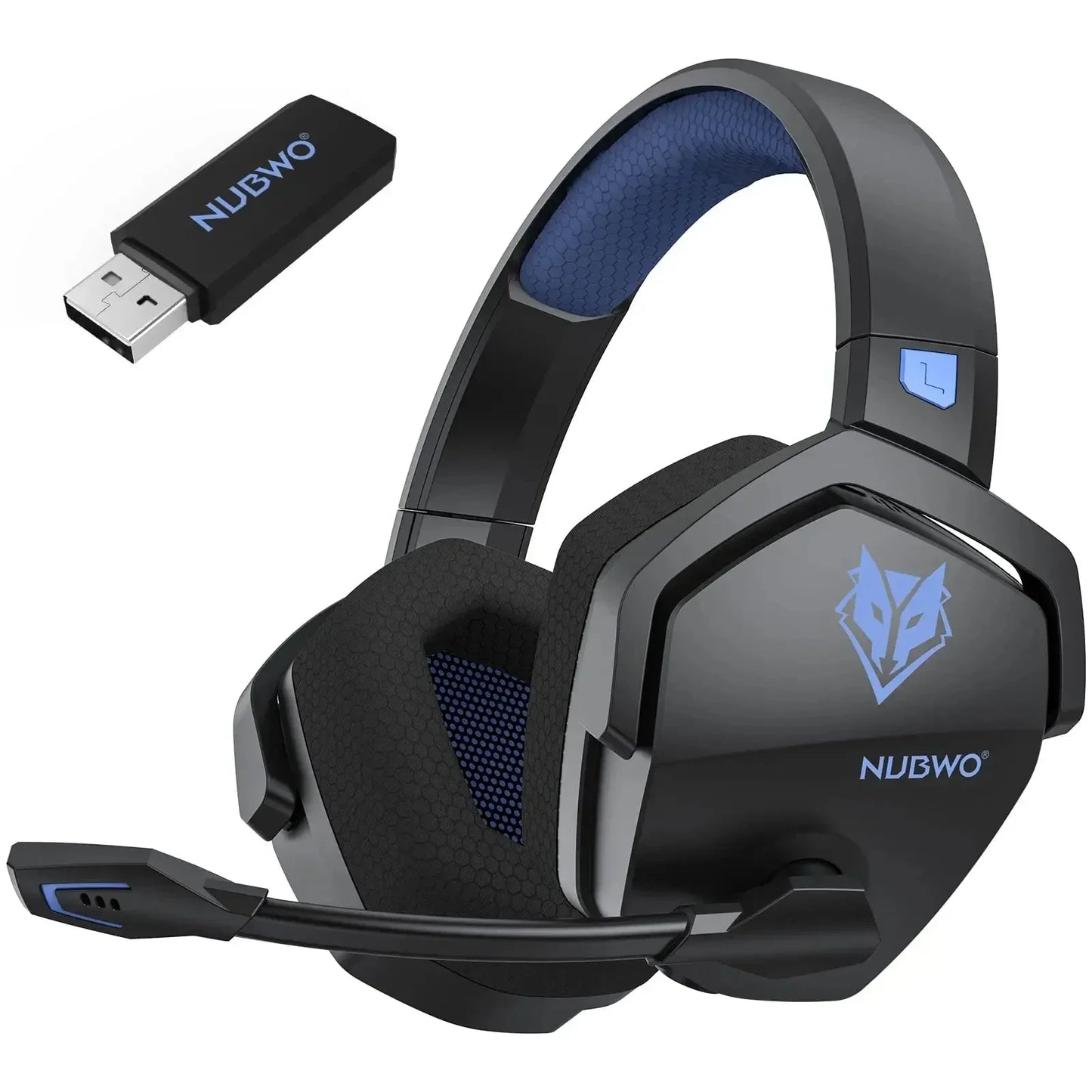 NUBWO G06 Dual Wireless Gaming Headset 2.4GHz Bluetooth