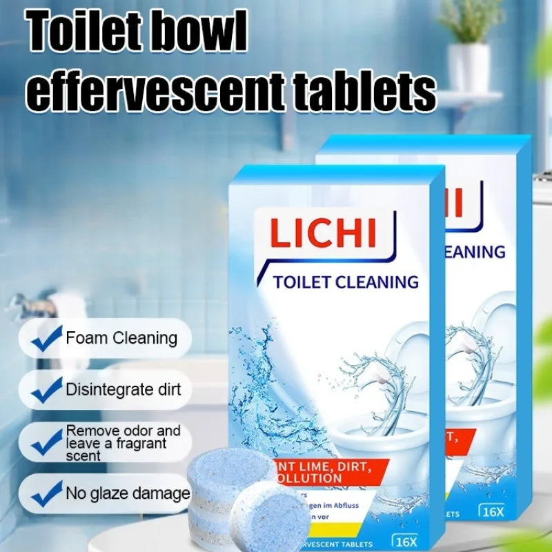 Powerful stain remover Deodorant toilet cleaner Effervescent tablet Toilet cleaner Sewage dirt deodorant Toilet toilet deodorant
