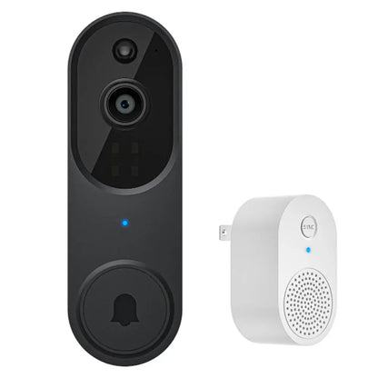 Smart WiFi Video Doorbell Camera with 1080P HD Image Resolution Wireless Security Camera for Door and Entrance Monitoring