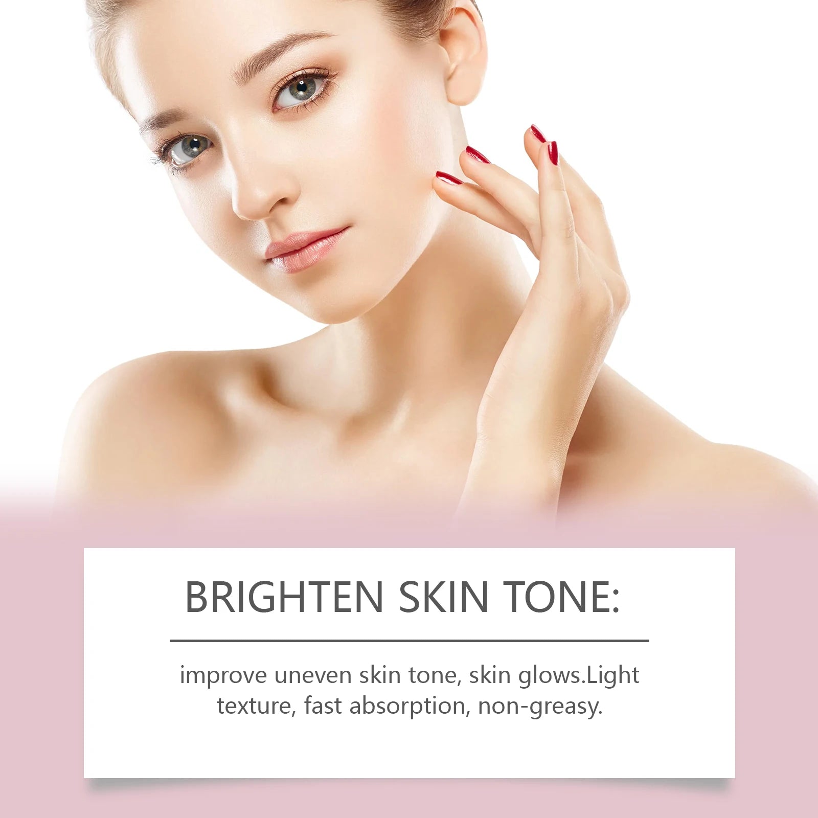 Rose Toner Brightening Skin Tone Reduce Redness Moisturizing Nourishing Pink Peptide Essence Improve Skin Barrier Smooth Serum