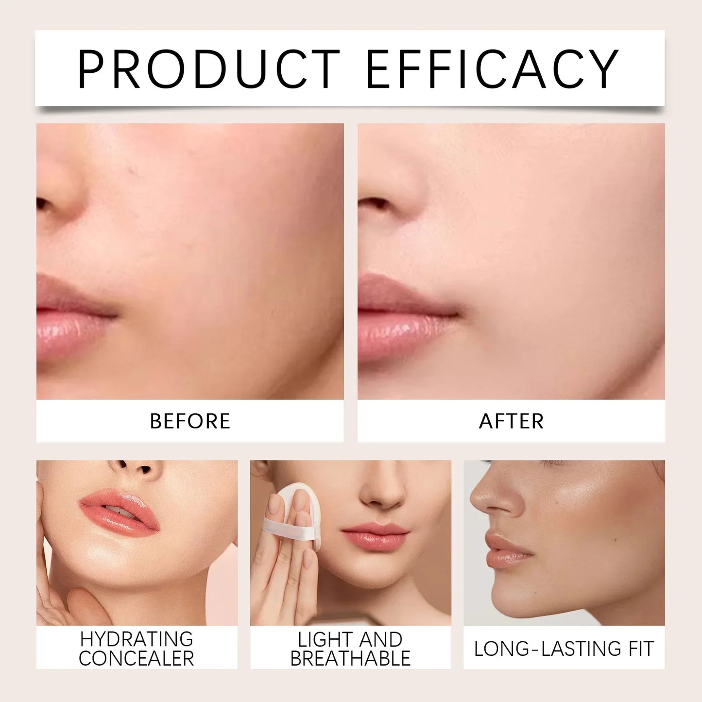 Flawless Concealer for Natural Beauty