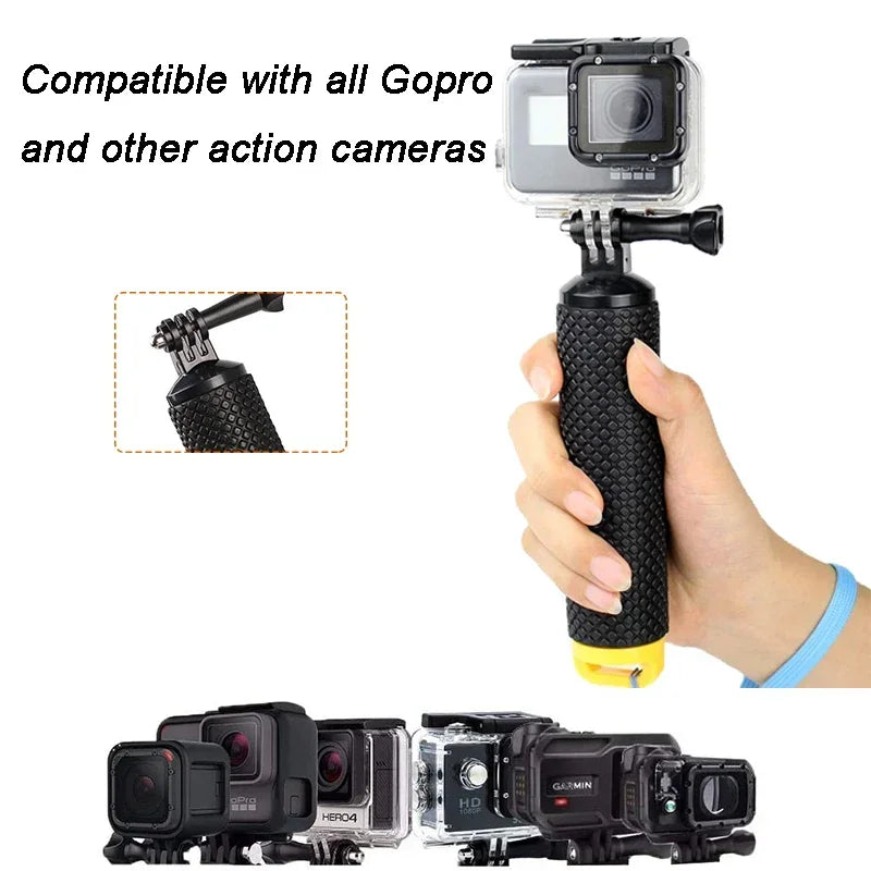 Ultimate Floating Hand Grip for Action Cameras