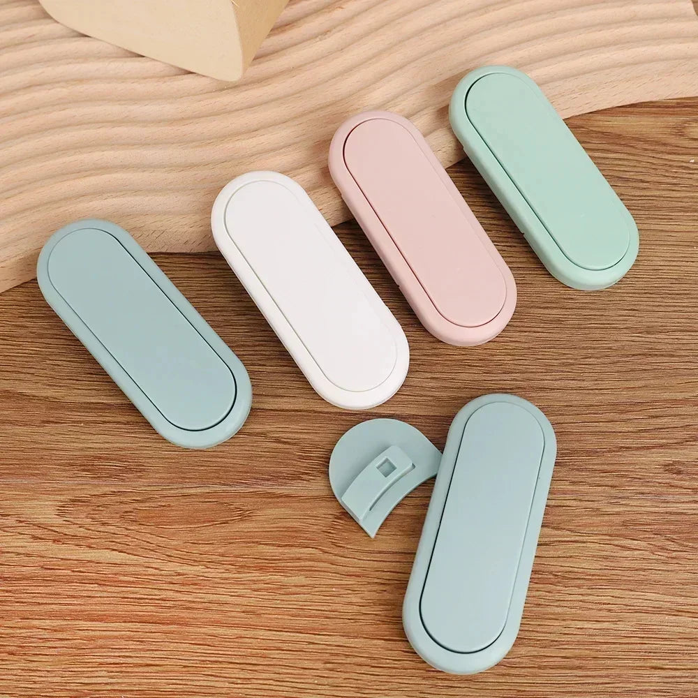 Latch Cabinet Door Protection 5pcs Children's Drawer Safety Baby Anti Pinch Hand Invisible Lock Opposite Door Wardrobe Lock