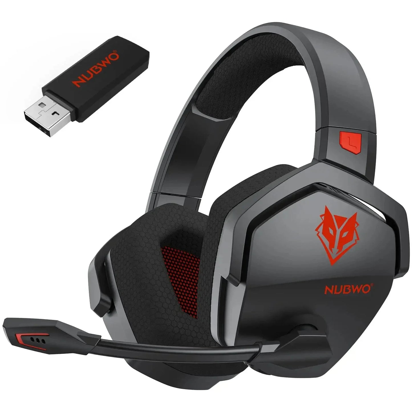 NUBWO G06 Dual Wireless Gaming Headset 2.4GHz Bluetooth