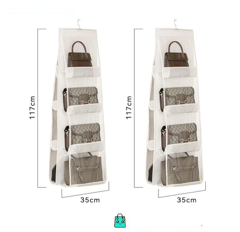 GlamPocket®️¡Organiza hasta 8 bolsos sin aplastarlos! + ENVÍO GRATIS🛍️✨