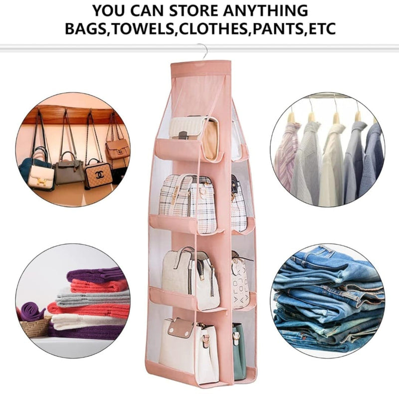 GlamPocket®️¡Organiza hasta 8 bolsos sin aplastarlos! + ENVÍO GRATIS🛍️✨